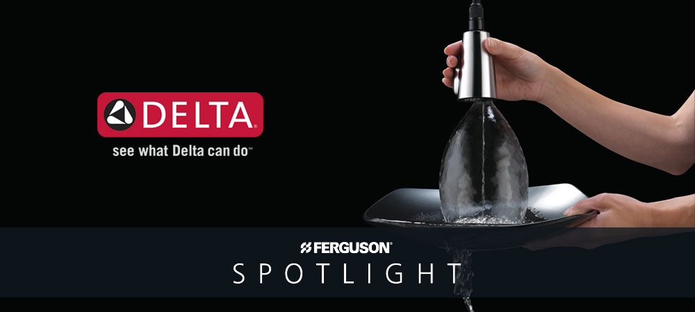 Delta® Pull-Down Kitchen Faucet Featuring ShieldSpray™ Technology