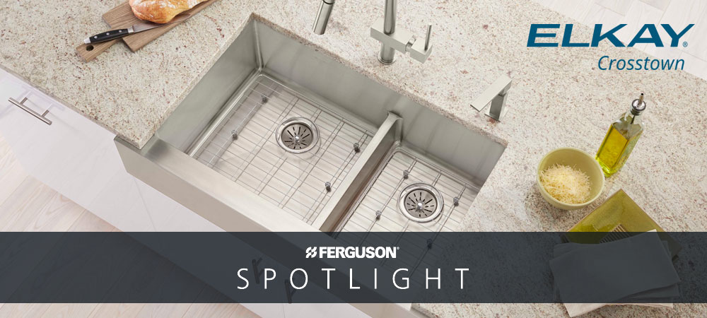Elkay® Crosstown™ Stainless Steel Kitchen Sinks