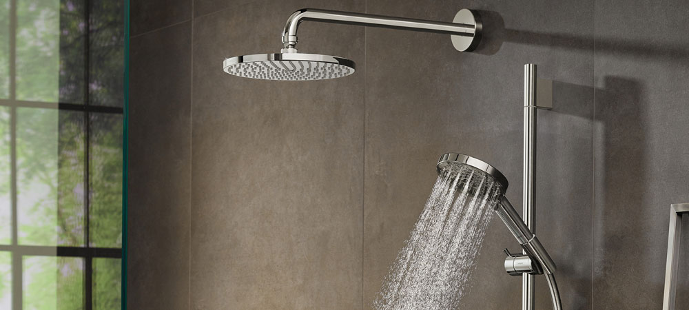 Hansgrohe Raindance® PowderRain® Showerhead and Handshower