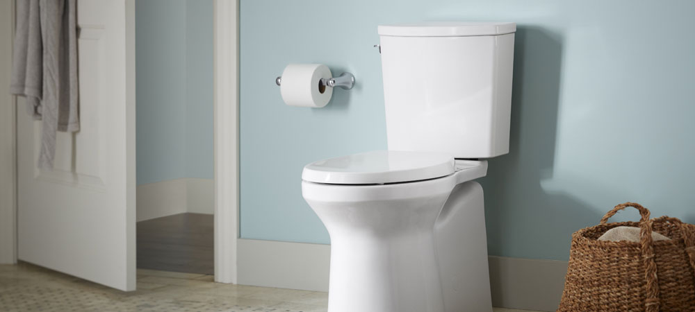 Kohler Irvine™ Two-Piece Skirted Toilet