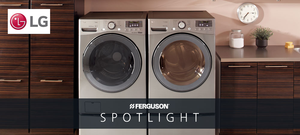 LG Front Load Laundry with SideKick™ Pedestal
